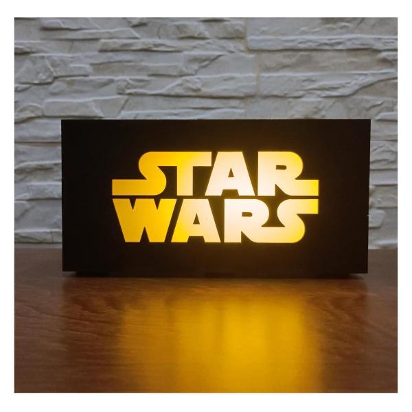 Imagem de Luminária Gamer Star Wars De Led Para Setup Gamer Geek