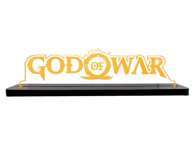 Imagem de Luminária Geek God Of War - Acrílico