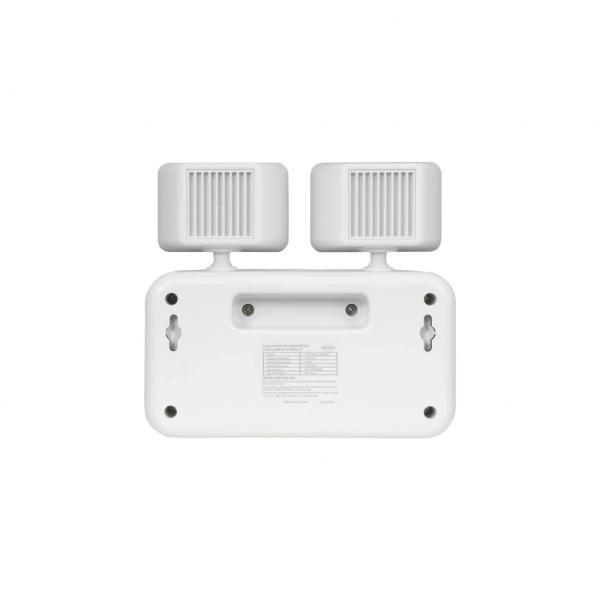 luminaria Iluminação Emergência LED Auto 1200 Lúmens 2 Faróis Compact - SEGURIMAX Imagem de luminaria Iluminação Emergência LED Auto 1200 Lúmens 2 Faróis Compact