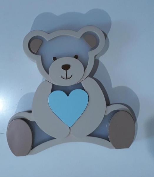 Luminária Infantil Ursinho - Rh Baby Imagem de Luminária Infantil Ursinho