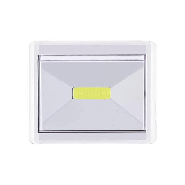 Imagem de Luminária Interruptor Parede Led Branco Frio 3W 180Lm