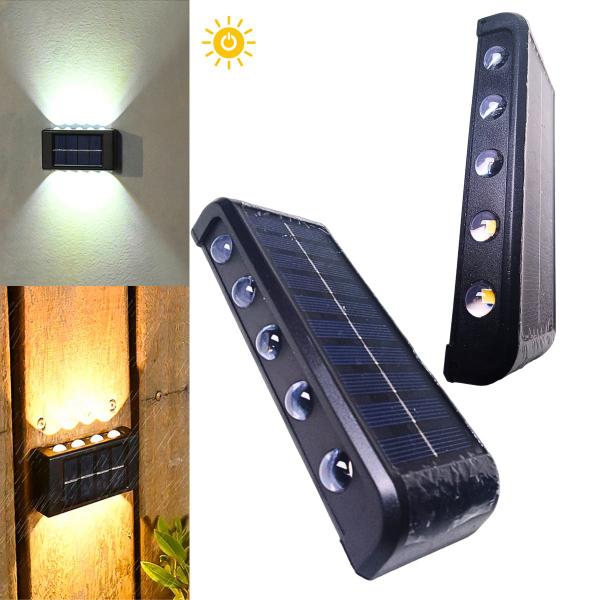 Luminária Lâmpada Led Arandela De Parede Sensor Solar IP65 - KAEKA Imagem de Luminária Lâmpada Led Arandela De Parede Sensor Solar IP65