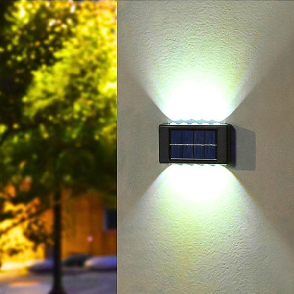 Luminária Lâmpada Led Arandela De Parede Sensor Solar IP65 - KAEKA Imagem de Luminária Lâmpada Led Arandela De Parede Sensor Solar IP65