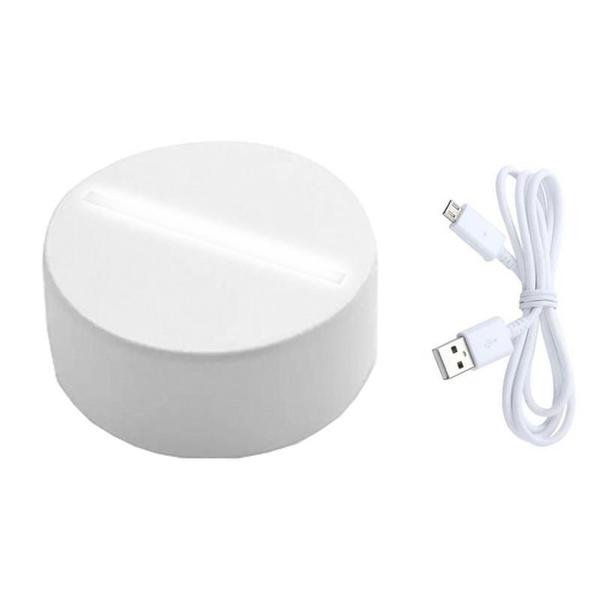 Luminária Led 3d Capitão América Baby Abajur Presente Criativo Decoração - 3D Fantasy Imagem de Luminária Led 3d Capitão América Baby Abajur Presente Criativo Decoração