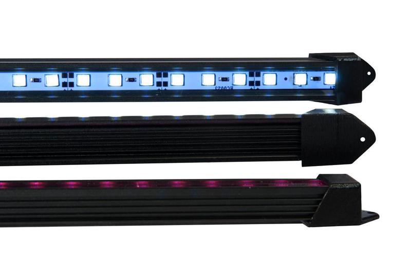 Imagem de Luminária Led 4 Cores Para Aquário Marinho Com 40Cm 27 Watts