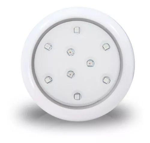 Imagem de Luminária Led Branco ILUCTRON Para Piscina Corpo Branco 9W 80mm cabo 20m