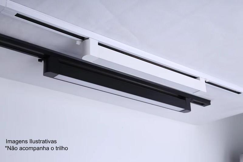 Imagem de Luminária Led Difusa Branco P/Trilho 15W 6500K Bivolt 47cm