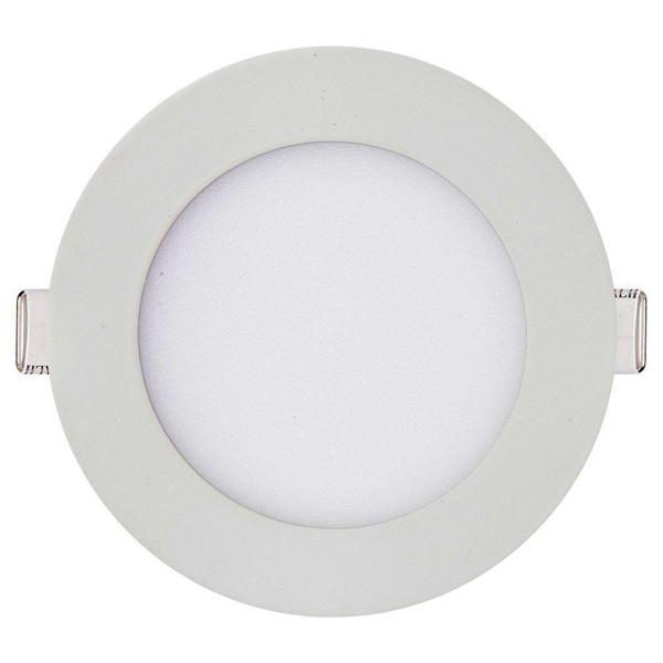 Imagem de Luminaria led embutir redonda slim 6w 6000k kian