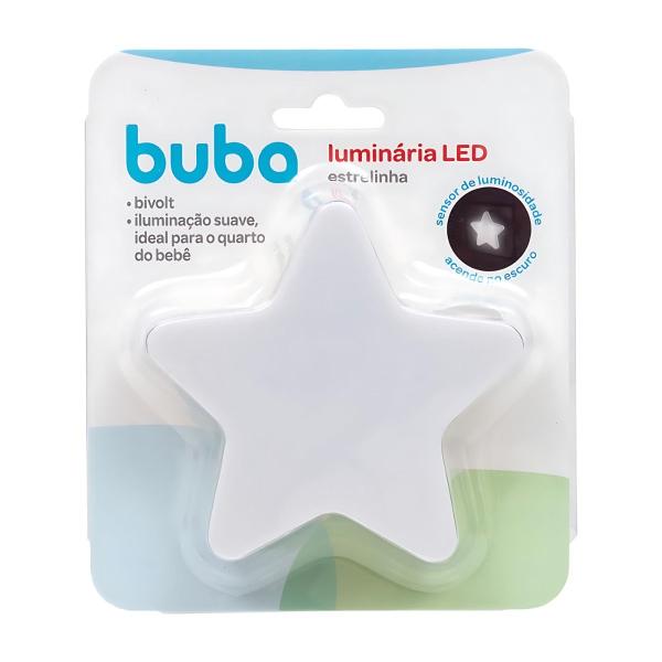 Imagem de Luminaria Led Estrela Sensor Buba Bebê Infantil Bivolt