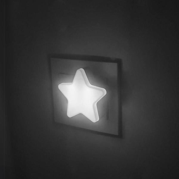 Imagem de Luminaria Led Estrela Sensor Buba Bebê Infantil Bivolt