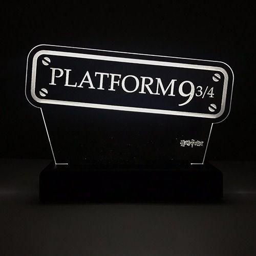 Imagem de Luminária Led Harry Potter Plataforma 9 ¾