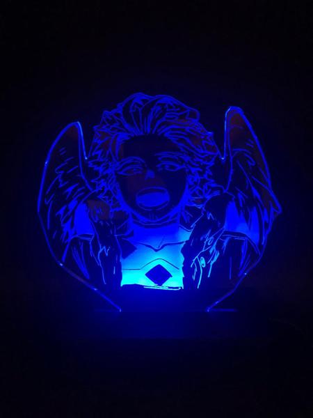 Imagem de Luminária Led, Hawks, Boku No Hero, Anime, 16 Cores, Abajur, Decoração