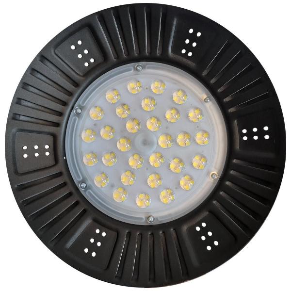 Luminária Led Industrial 100W Guepar Galpão IP65 High Bay Imagem de Luminária Led Industrial 100W Guepar Galpão IP65 High Bay