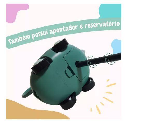 Imagem de Luminária Led Mesa Articulável Abajur Quarto Infantil Recarregavel Usb com Apontador e Porta lápis