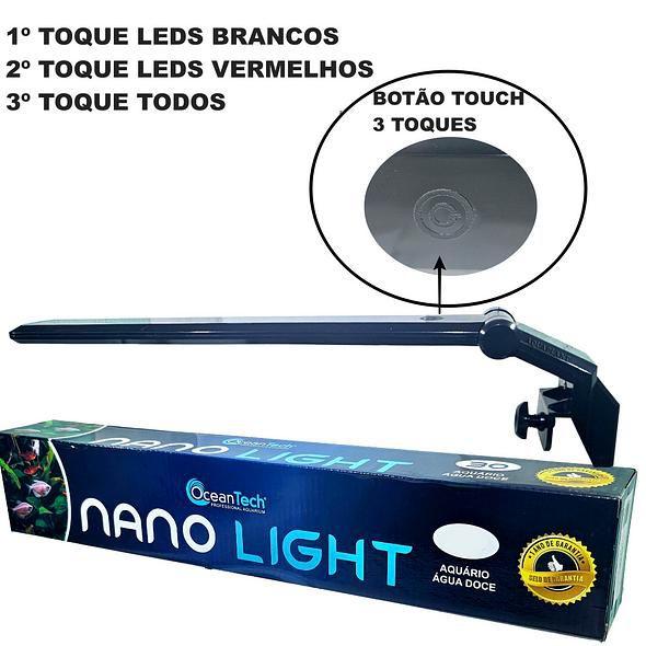 Imagem de Luminaria led ocean tech para aquários ate 60cm 12w bivolt