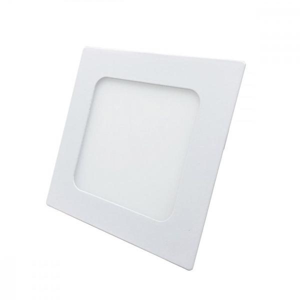 Imagem de Luminaria Led Plafon Perkon Embutir Quadrado 06W 6000K 12Cm  1214