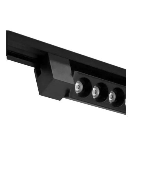 Imagem de Luminária Led Pontual Linear 10w 3000k Para Trilho Preto Bivolt