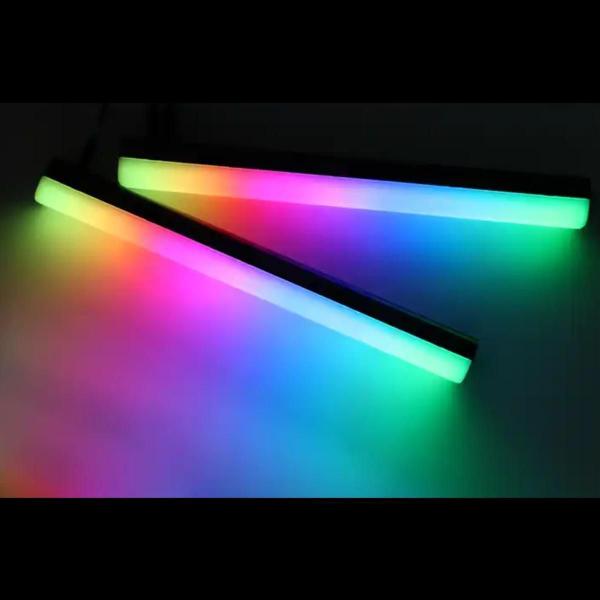 Imagem de Luminária Led Rgb Quarto Mesa Escrivaninha Gamer 2 Unidades