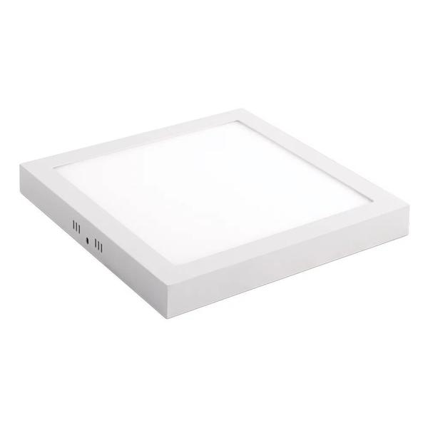 Imagem de Luminaria led sobrepor quadrada slim 18w 6000k kian