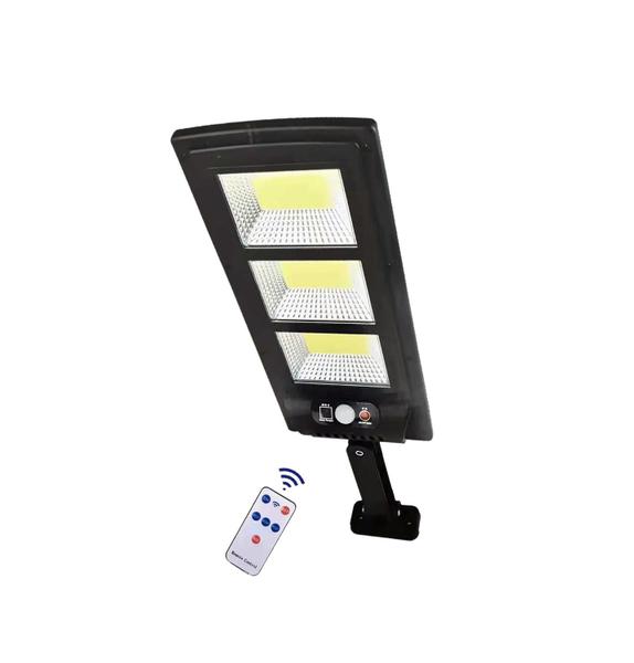 Imagem de Luminária Led Solar Poste Rua Parede Sensor 180 Led Controle