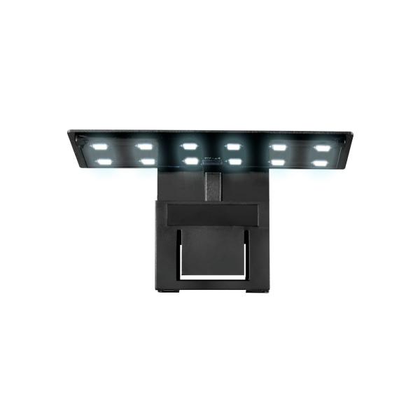 Imagem de Luminaria led soma x3 preta (5w) led branco 127v