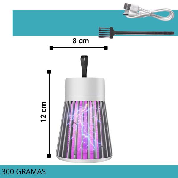 Imagem de Luminária LED UV Compacta Ideal Para Ambientes Fechados Seguro