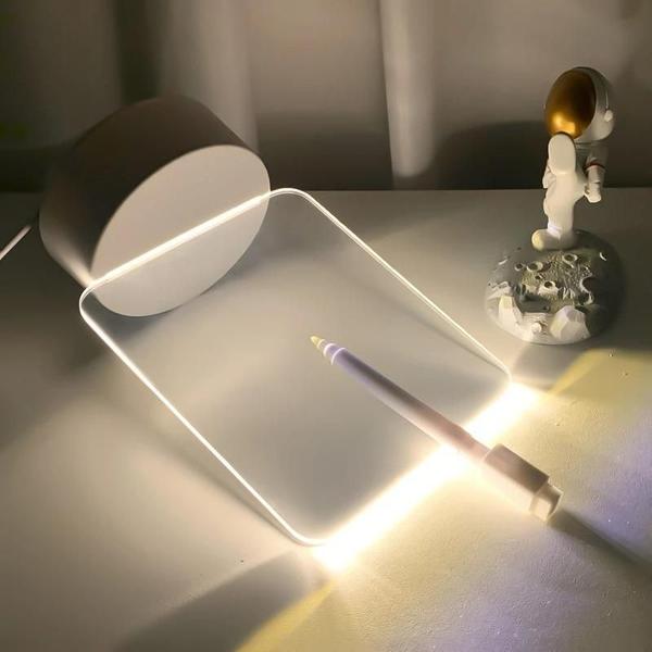 Imagem de Luminária Lousa De Mesa Com Led E Caneta para Escrever B-Max BM-F945