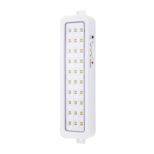 Imagem de Luminária Luz Emergência 30 Leds Elgin Bivolt Recarregável