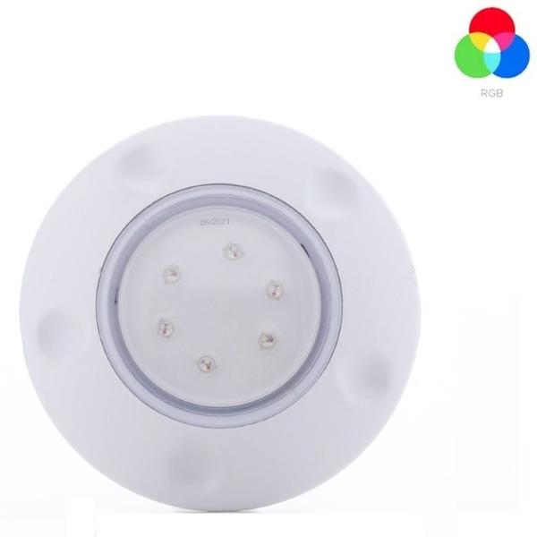 Imagem de Luminaria Luz Led Piscina Rgb 54 Watts 140mm Ilumina 30m2