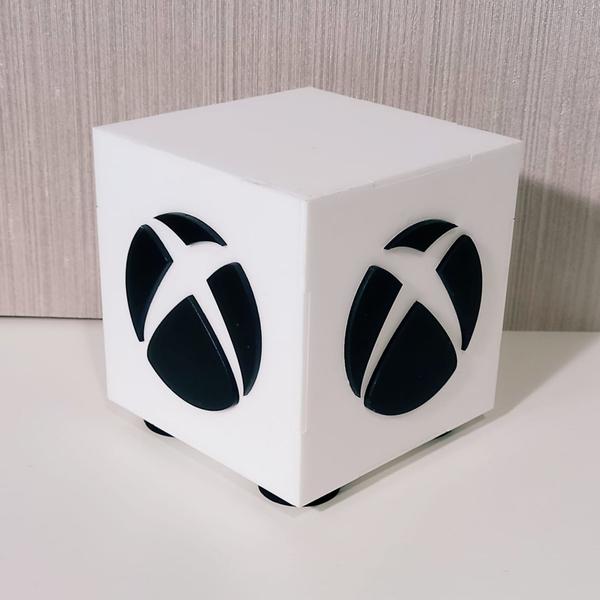 Imagem de Luminária Mini Abajur de Mesa Xbox Branca