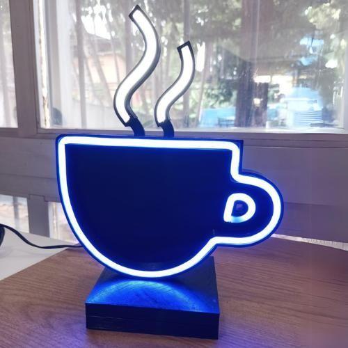 Imagem de Luminária Neon Led - Xícara / Café / Chá