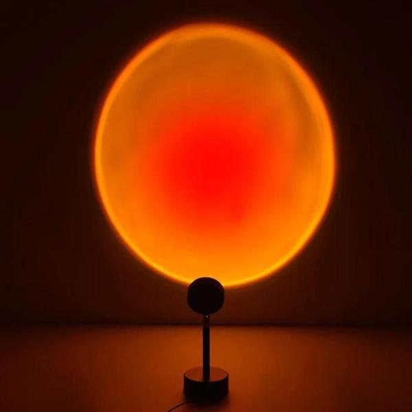 Luminária Noturna Projetor LED Sunset Rainbow Sunset Red Sun Fotos Instagram Quarto - Athlanta Imagem de Luminária Noturna Projetor LED Sunset Rainbow Sunset Red Sun Fotos Instagram Quarto