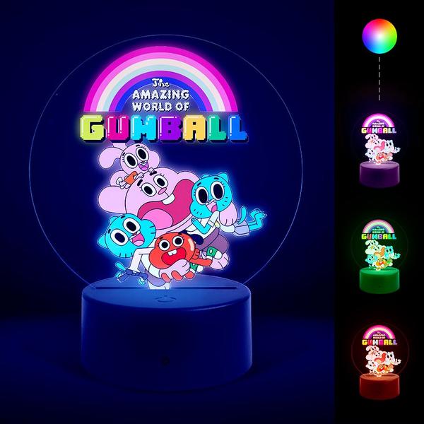 Imagem de Luminária O Incrivel Mundo de Gumball - RGB + Controle