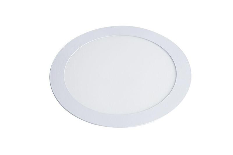 Luminária Painel Plafon Embutir LED Integrado Redonda 12W 6500K Bivolt Pronto Para Instala... Luminária Painel Plafon Embutir LED Integrado Redonda 12W 6500K Bivolt Pronto Para Instala...
