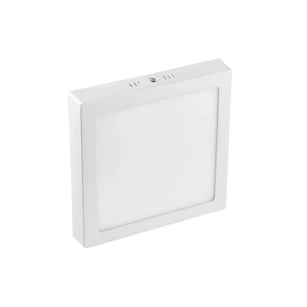 Imagem de Luminária Painel Plafon Led 12W Quadrado Redondo Sobrepor