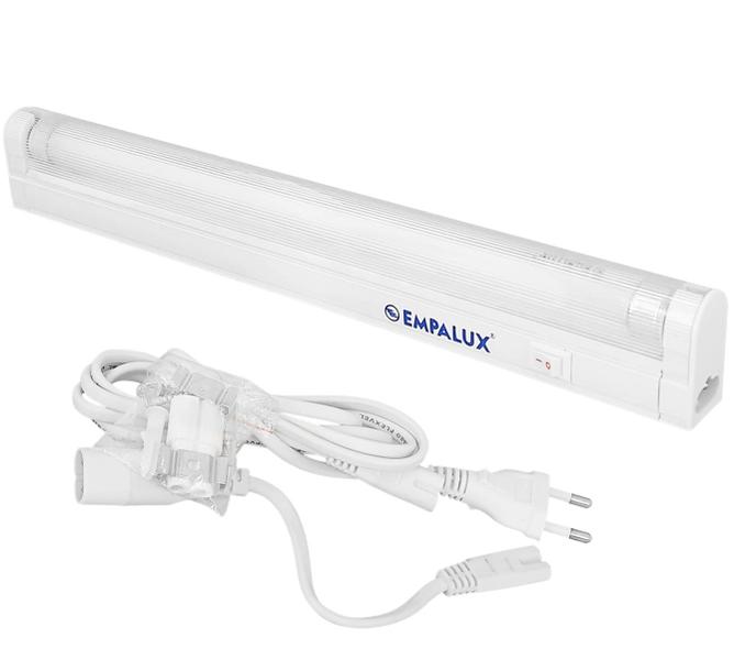 Imagem de Luminária Palito Fluor T5 8W 127V Branco Frio 6400K Flex