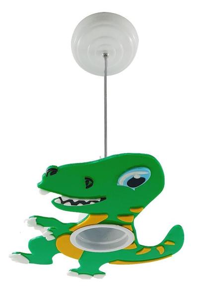 Imagem de Luminária Pendente Dinossauro Infantil Quarto Bebê Criança