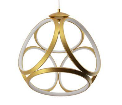 Imagem de Luminária Pendente Emblem Dourado 52W 3000K Bivolt