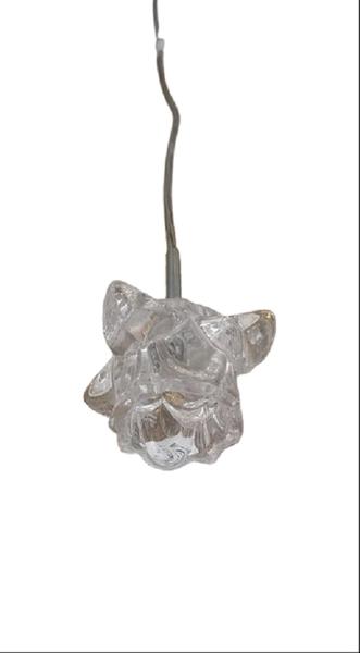 Imagem de Luminária Pendente Flor De Cristal 1 Lamp. - Home Line