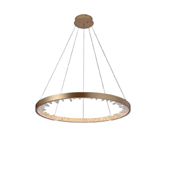 Imagem de Luminária Pendente Milenium Dourado 60CM 80W 3000K Bella