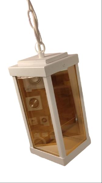 Luminária Pendente Retro Quadrada 1 Lamp. E27 - Metaldomado - Madelustre Imagem de Luminária Pendente Retro Quadrada 1 Lamp. E27 - Metaldomado