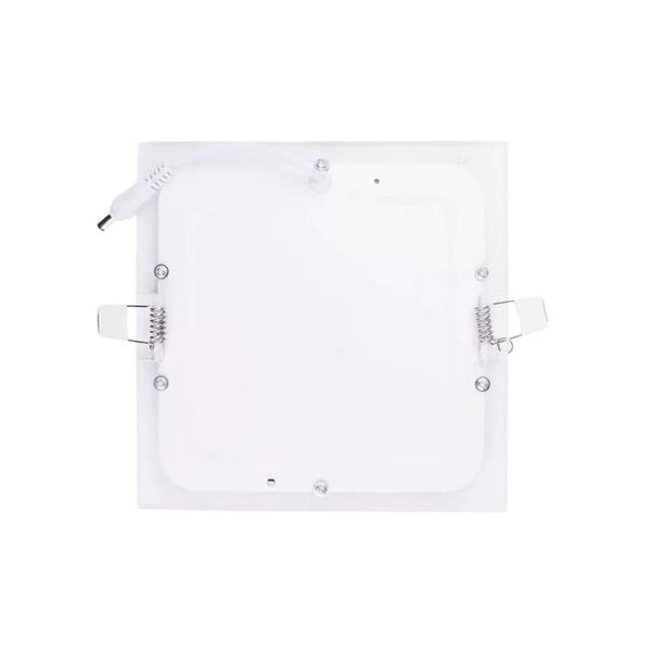 Imagem de Luminária Plafon 24W ANY Embutir Quadrado Redondo Branco Frio Neutro Quente 6500k 4000k 3000k LED