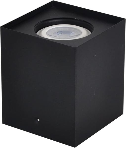 Imagem de Luminária Plafon Flat Box Sobrepor 1Lamp E27 Preto