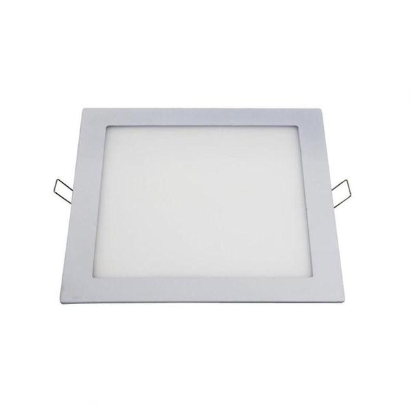 Imagem de Luminária Plafon Led 24w Embutir Quadrado Branco Frio