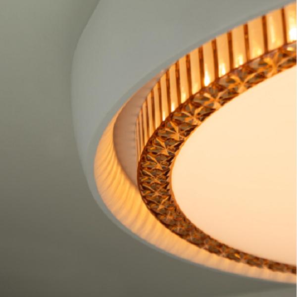 Luminária Plafon Led Aurea 24w Multicor 42cm - Blumenau Imagem de Luminária Plafon Led Aurea 24w Multicor 42cm - Blumenau