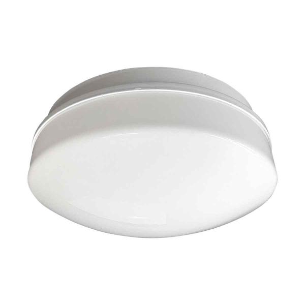 Imagem de Luminária Plafon Pillow 2Xe27 Redondo Branco Leitoso Sobrepr