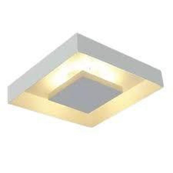 Imagem de Luminária plafon sorepor rebatedor 40x40 p/ 4 e27 branco 7846 - Bela Home