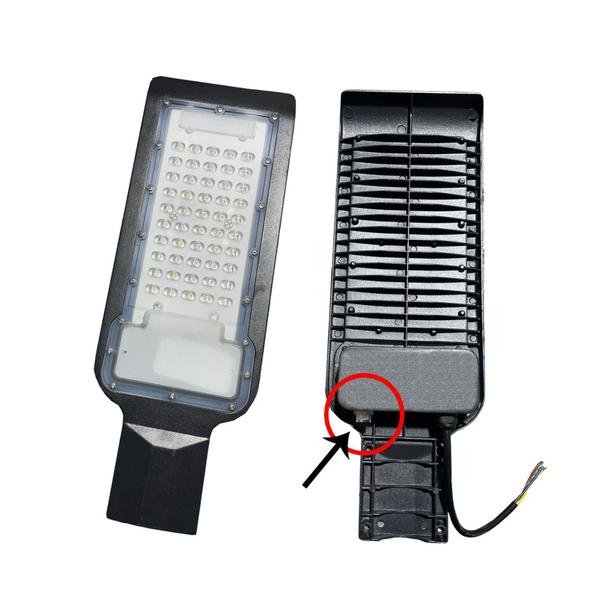 Imagem de Luminária Pública LED SMD 150w Branco-frio C/ Fotocélula Embutida Ip67