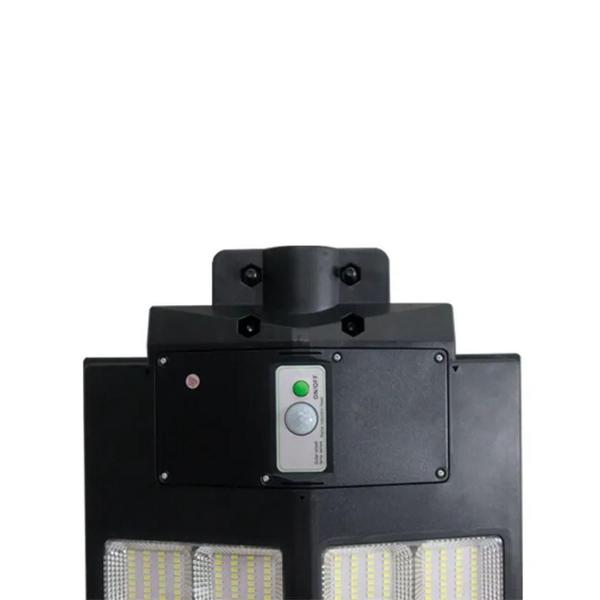 Luminária Pública Led Solar 600W Com Sensor Fotocélula - Jortan Imagem de Luminária Pública Led Solar 600W Com Sensor Fotocélula
