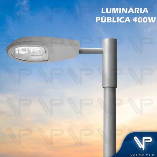 Imagem de Luminaria publica oval com alojamento para lampada 250w/400w e40 em aluminio injetado ip66